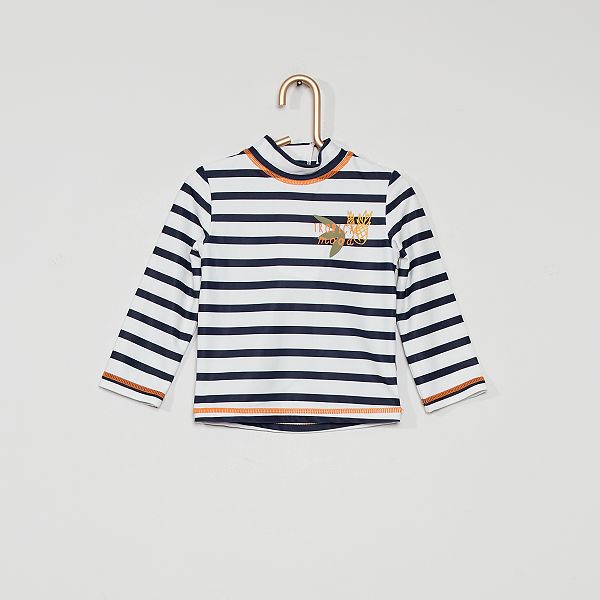 Camiseta Anti Uv Bebe Nino Blanco Kiabi 8 00