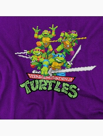 Camiseta arcade retro para hombre - teenage mutant ninja turtles
