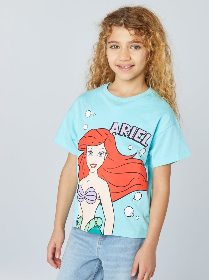 Camiseta 'Ariel' 'Disney' AZUL Niña Kiabi