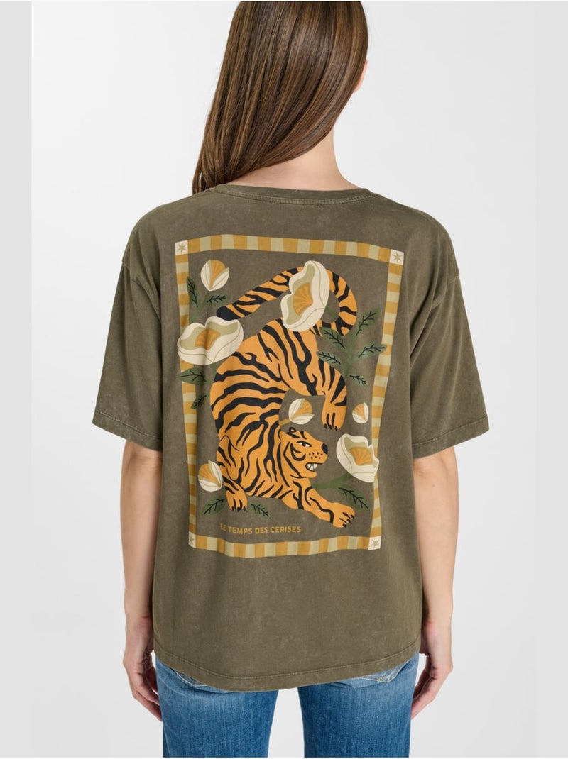 Camiseta ARLO Caqui - Kiabi