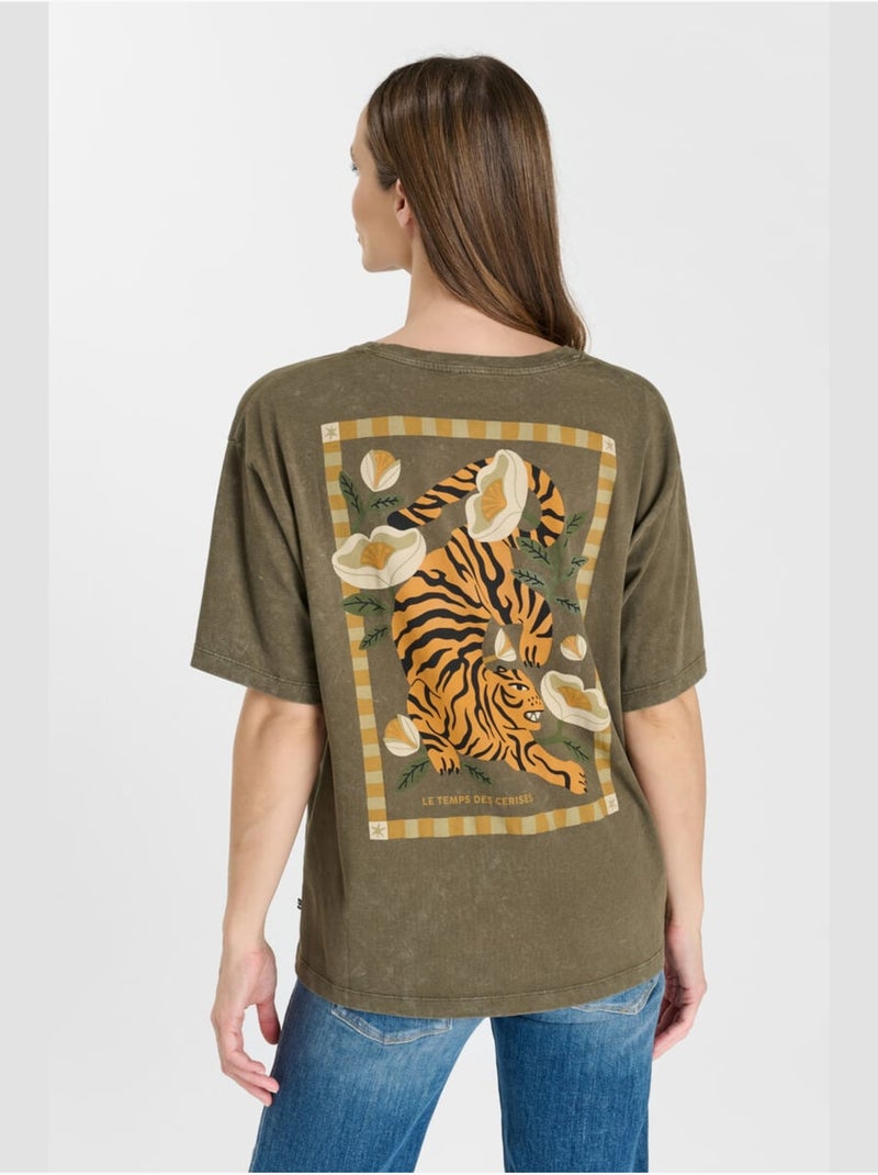 Camiseta ARLO Caqui - Kiabi