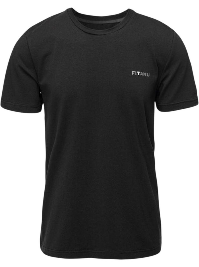 Camiseta arvin iii para hombre - fitanu Negro - Kiabi