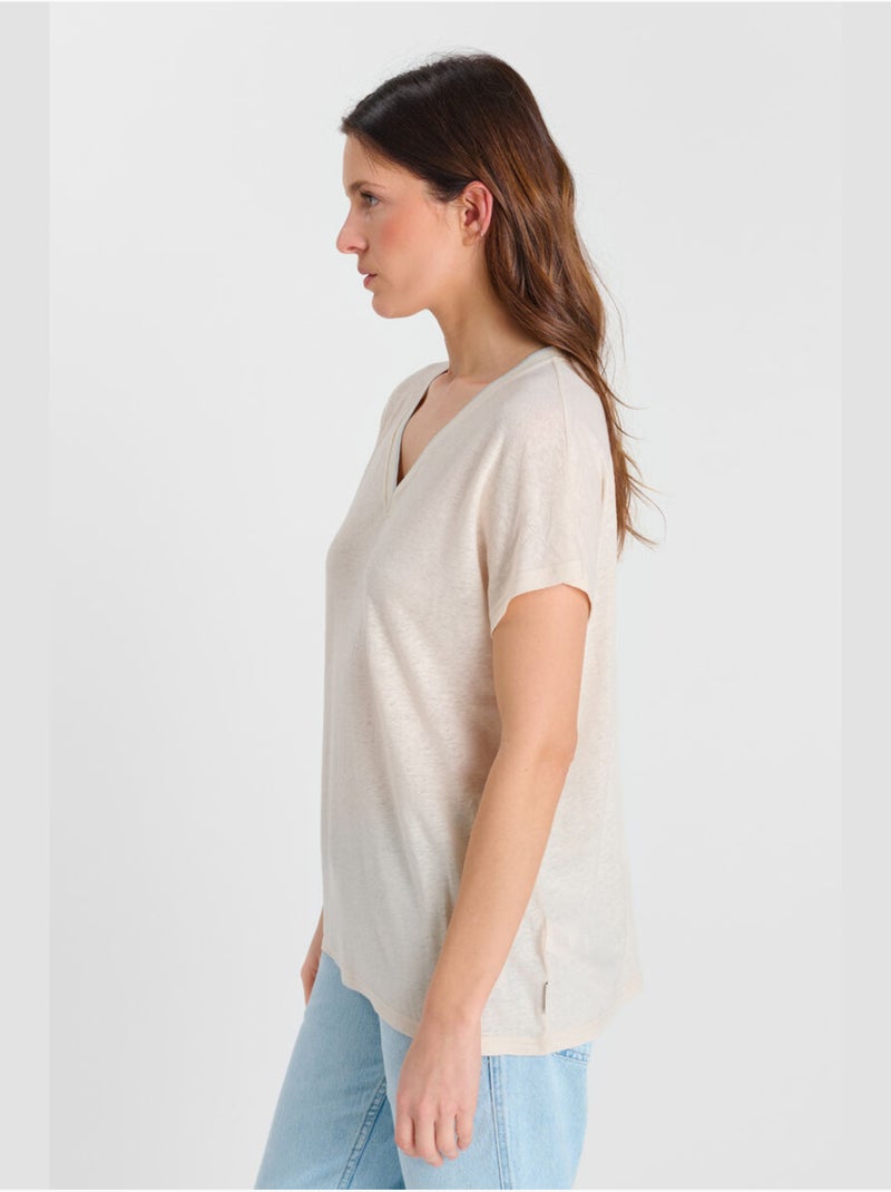 Camiseta ARY Beige - Kiabi