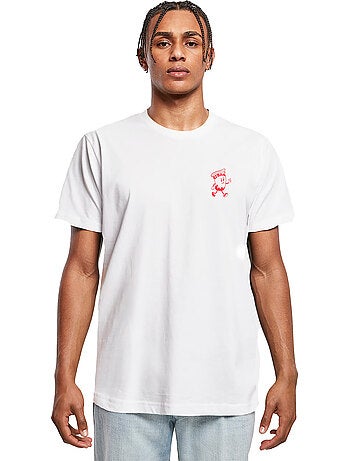 Camiseta aryan the streets para hombre - mister tee