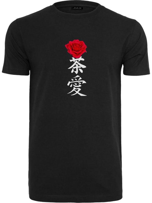 Camiseta asian sign rose para hombre - mister tee - Kiabi