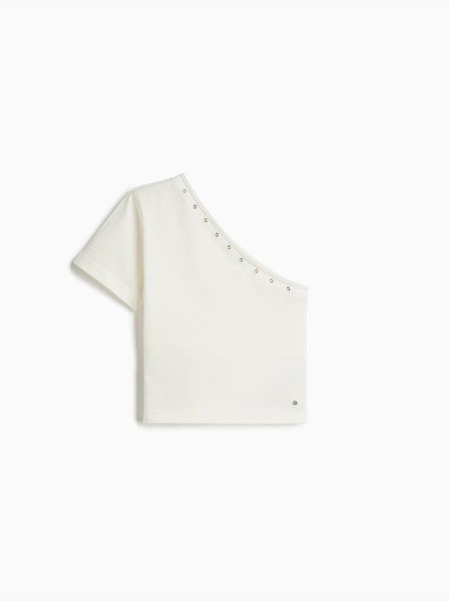 Camiseta asimétrica, MO Fashion - Kiabi
