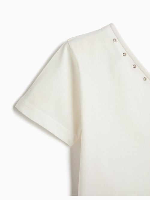 Camiseta asimétrica, MO Fashion - Kiabi