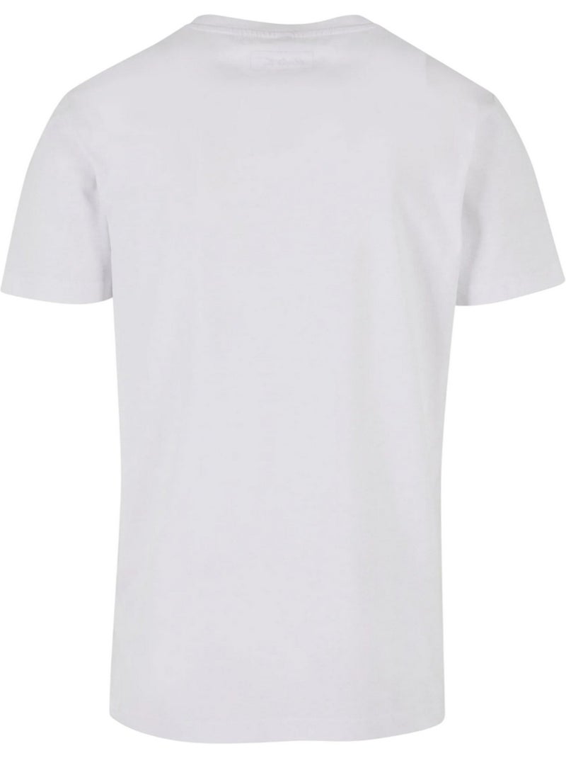 Camiseta au revoir diseño bordado para hombre - mister tee Blanco - Kiabi