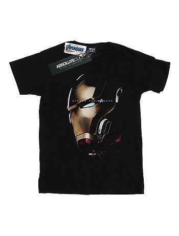 Camiseta avengers endgame avenge the fallen de iron man de algodón para mujer - marvel