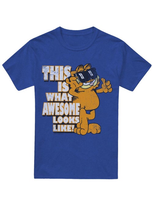 Camiseta awesome para adultos unisex - garfield - Kiabi