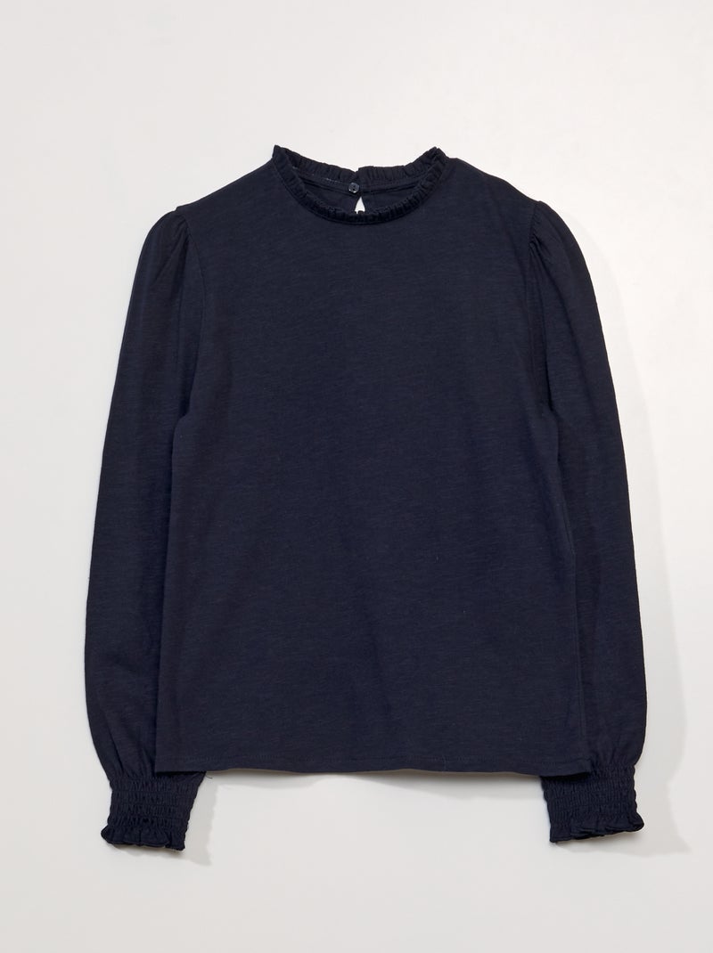 Camiseta AZUL - Kiabi
