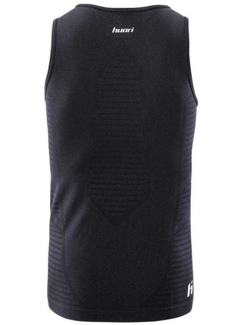 Camiseta b-ball sin mangas para hombre - huari Negro - Kiabi
