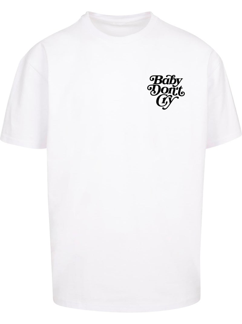 Camiseta baby dont cry para hombre - mister tee Blanco - Kiabi