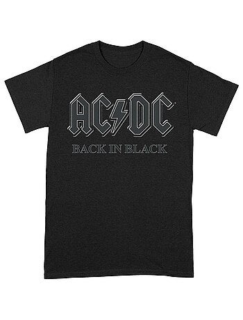 Camiseta Back In Black para Adultos Unisex - AC/DC