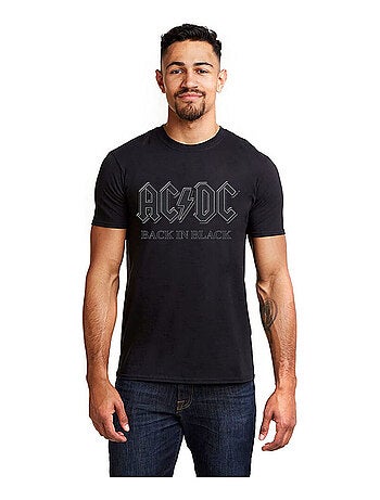 Camiseta Back In Black para Adultos Unisex - AC/DC