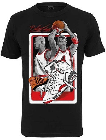 Camiseta ballin hard 1991 para hombre - mister tee