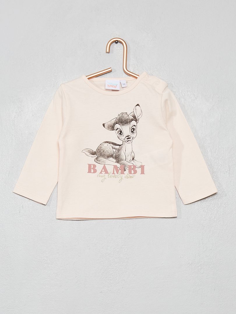 Camiseta 'Bambi' ROSA - Kiabi