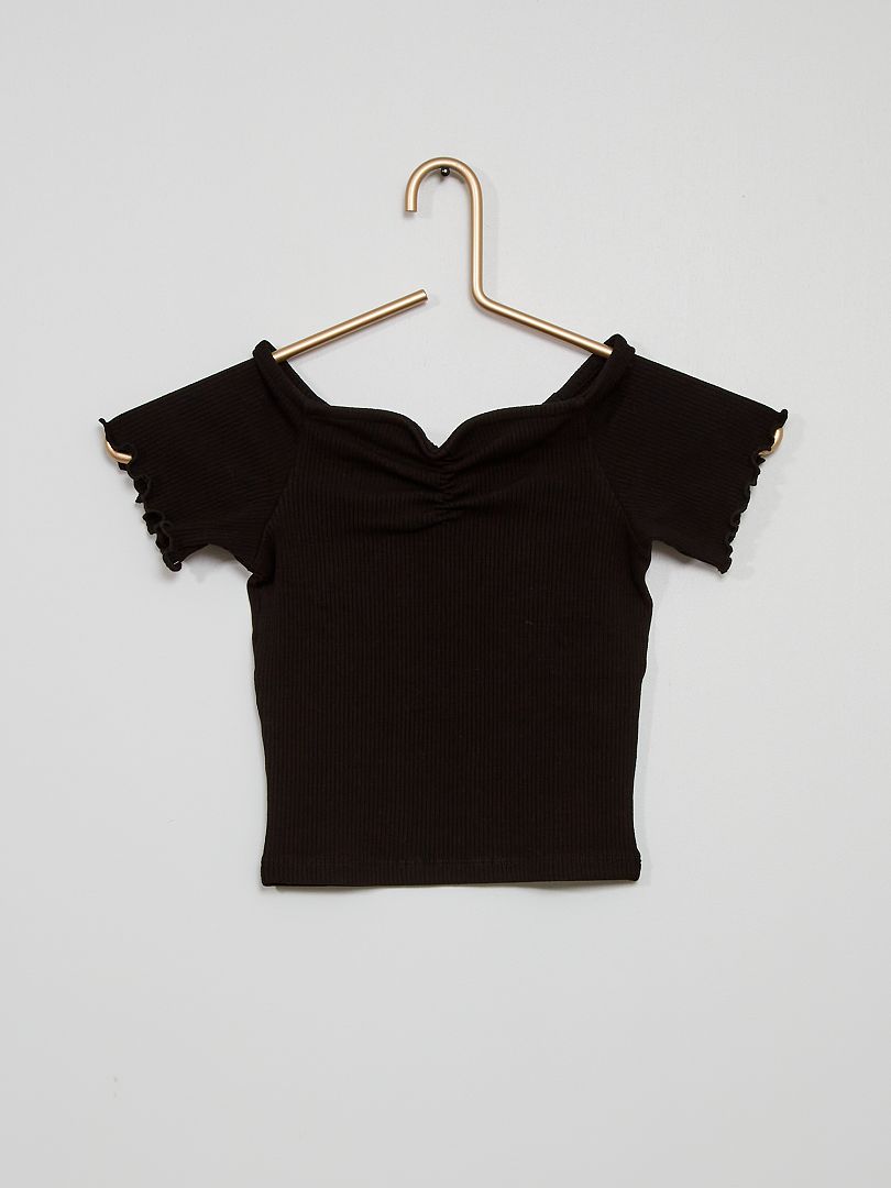 Camiseta Bardot - negro Kiabi - 6.00€