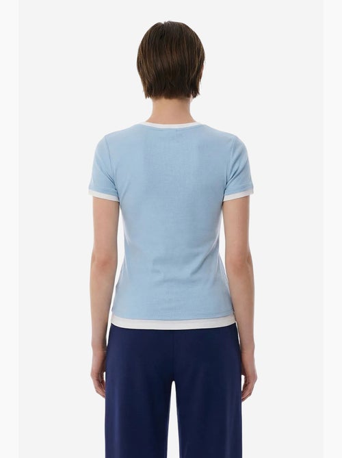 Camiseta basic layer de mujer penti - Kiabi Camiseta basic layer de mujer penti - Kiabi