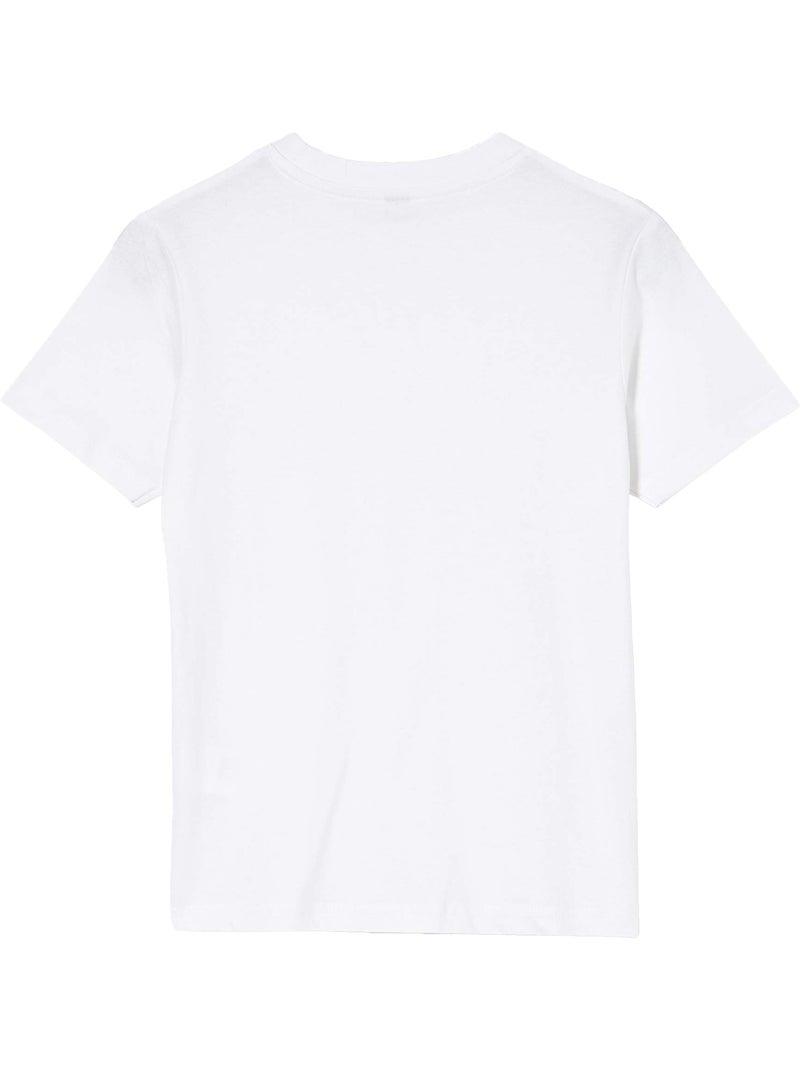 Camiseta basic para niños/niñas - build your brand Blanco - Kiabi