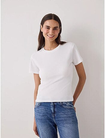 Camiseta basic slim fit de manga corta penti