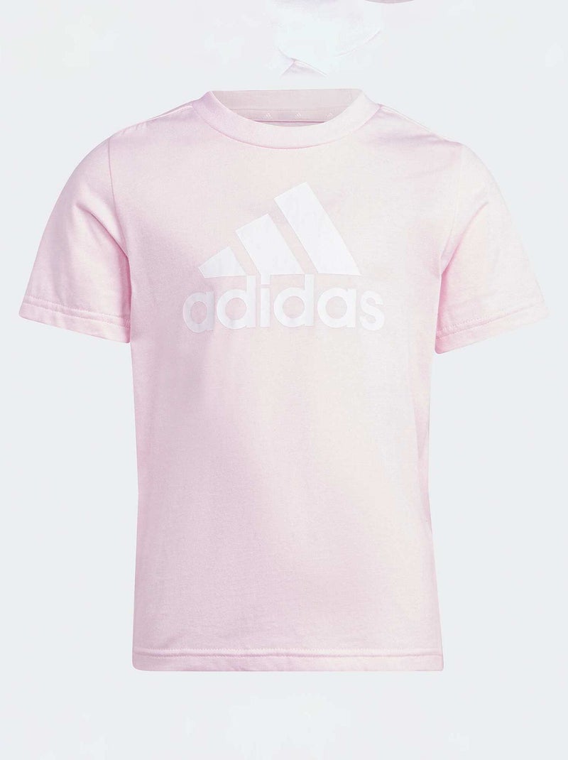 Camiseta básica 'Adidas' ROSA - Kiabi