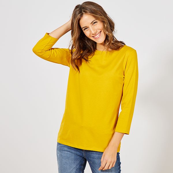 kiabi camisetas basicas mujer