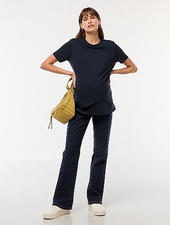 Camiseta básica de lactancia