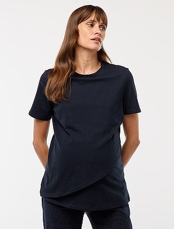 Camiseta básica de lactancia