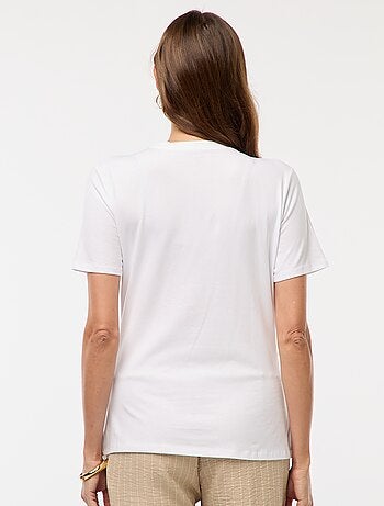 Camiseta básica de lactancia