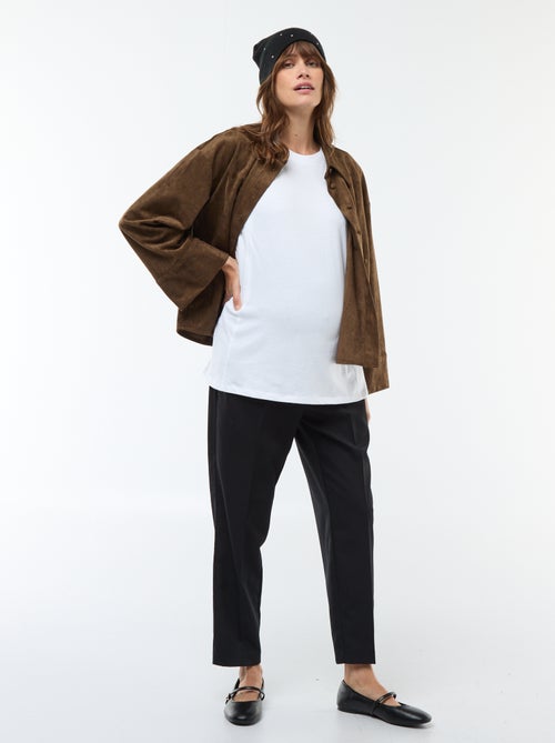 Camiseta básica de lactancia de manga corta - Kiabi