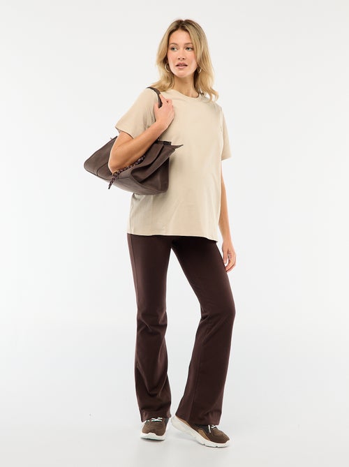 Camiseta básica de lactancia manga corta - Kiabi