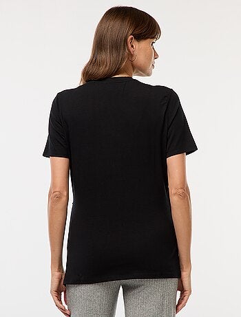 Camiseta básica de lactancia
