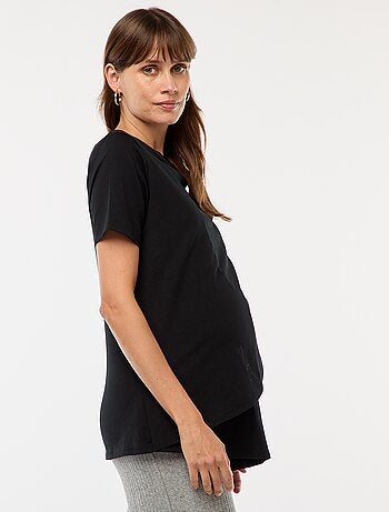 Camiseta básica de lactancia