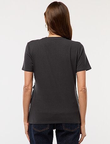 Camiseta básica de lactancia