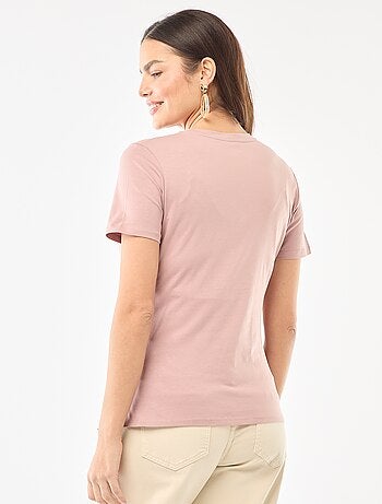 Camiseta básica de lactancia