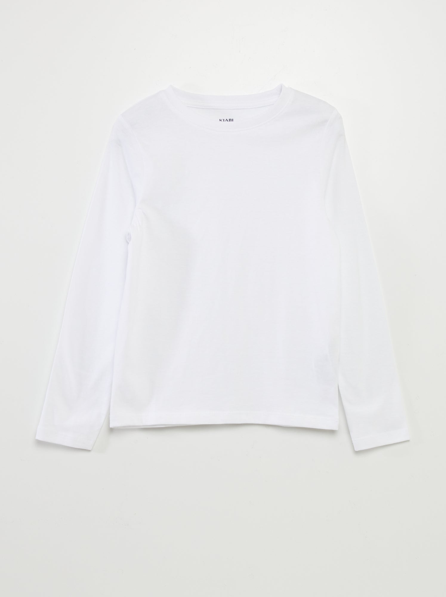 Camiseta básica de manga larga