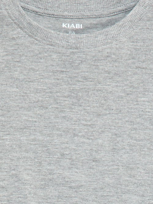 Camiseta básica de manga larga - Kiabi