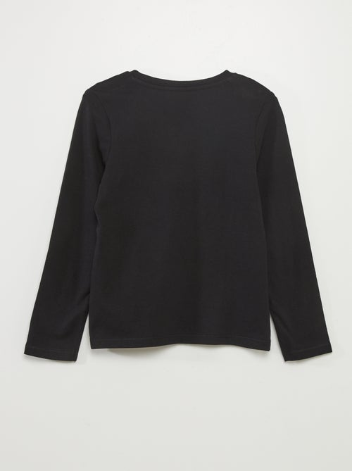 Camiseta básica de manga larga - Kiabi