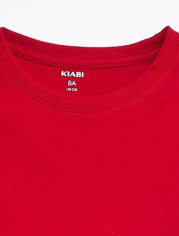 Camiseta básica de manga larga