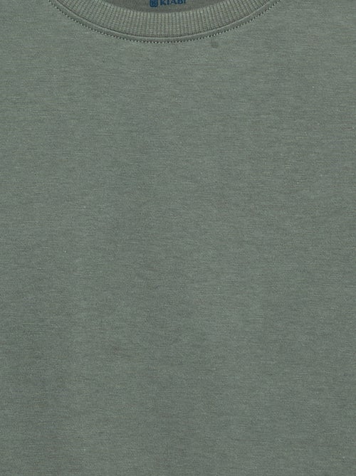 Camiseta básica de manga larga - Kiabi