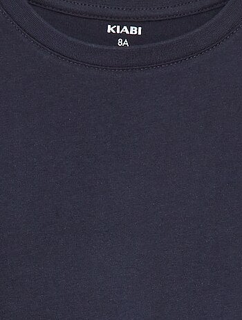 Camiseta básica de punto lisa