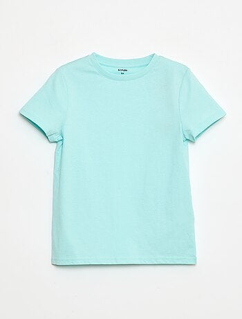 Camiseta básica de punto lisa