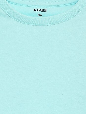 Camiseta básica de punto lisa