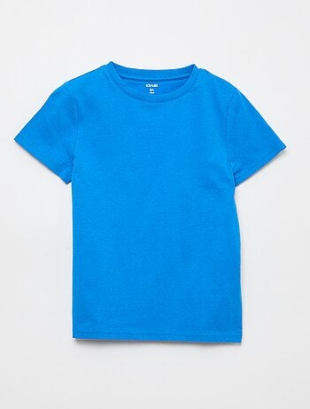 Camiseta básica de punto lisa