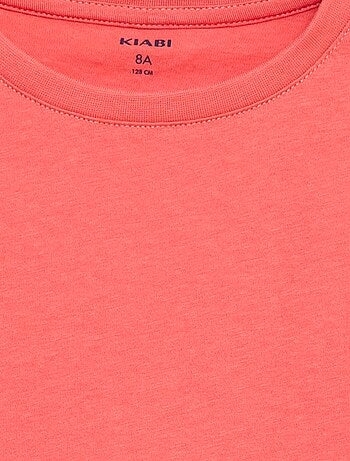 Camiseta básica de punto lisa