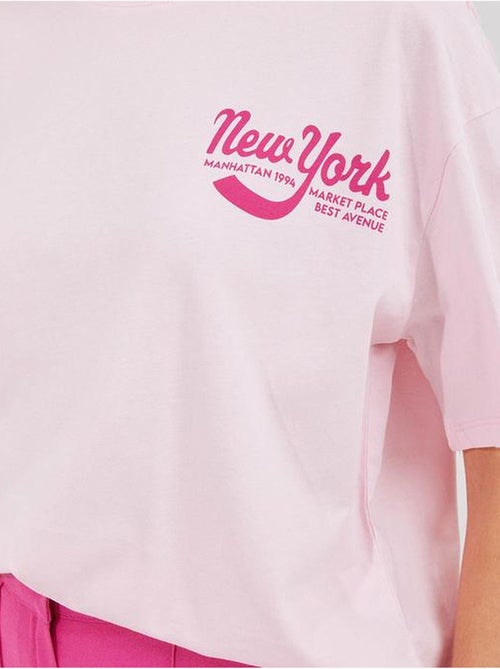Camiseta básica estampada bdart - Kiabi