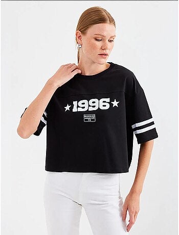 Camiseta básica extragrande estampada bdart