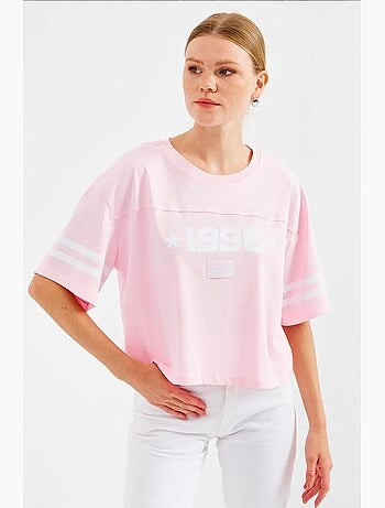 Camiseta básica extragrande estampada bdart