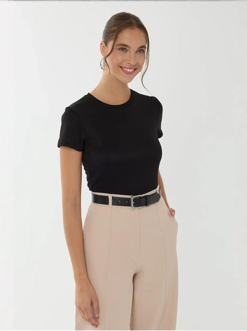 Camiseta básica hiccup Negro - Kiabi